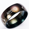 Titanium Assassins Creed Ring